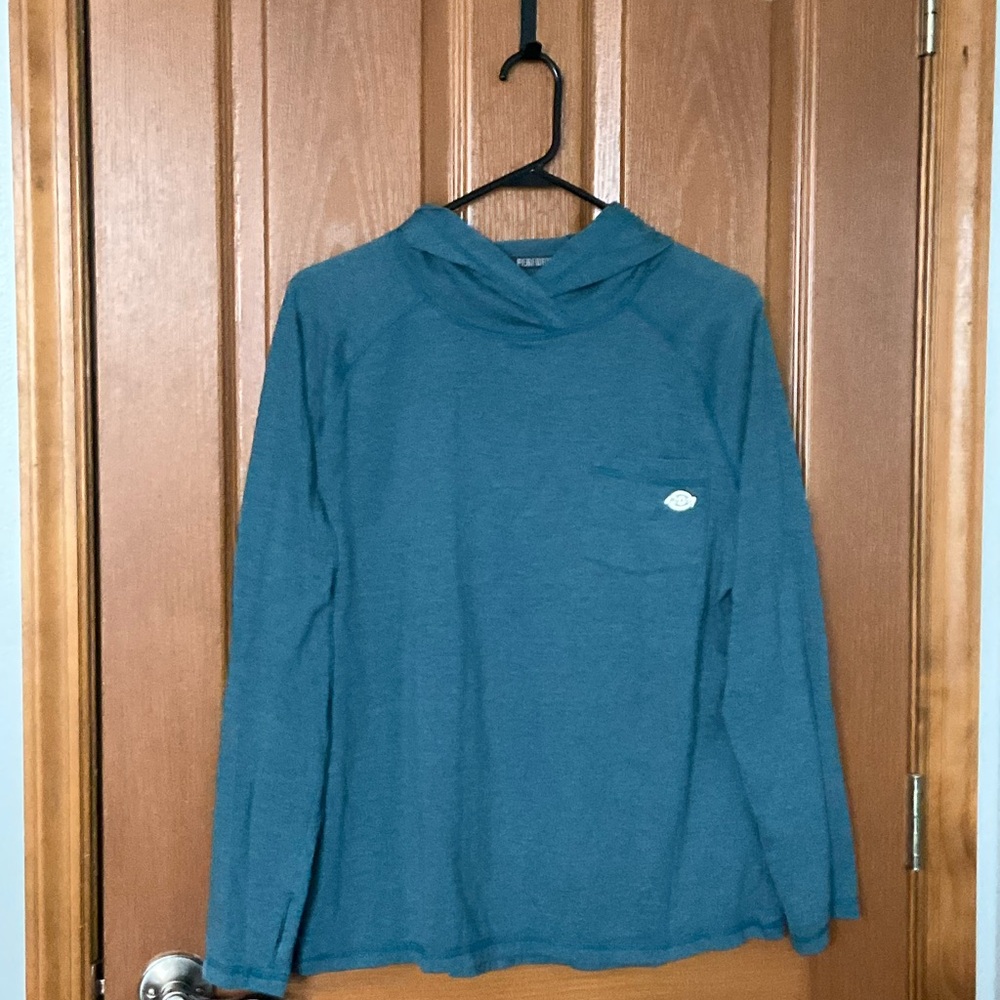 Dickies Performance Teal Hoodie
